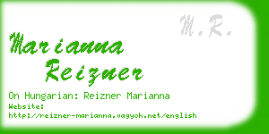 marianna reizner business card